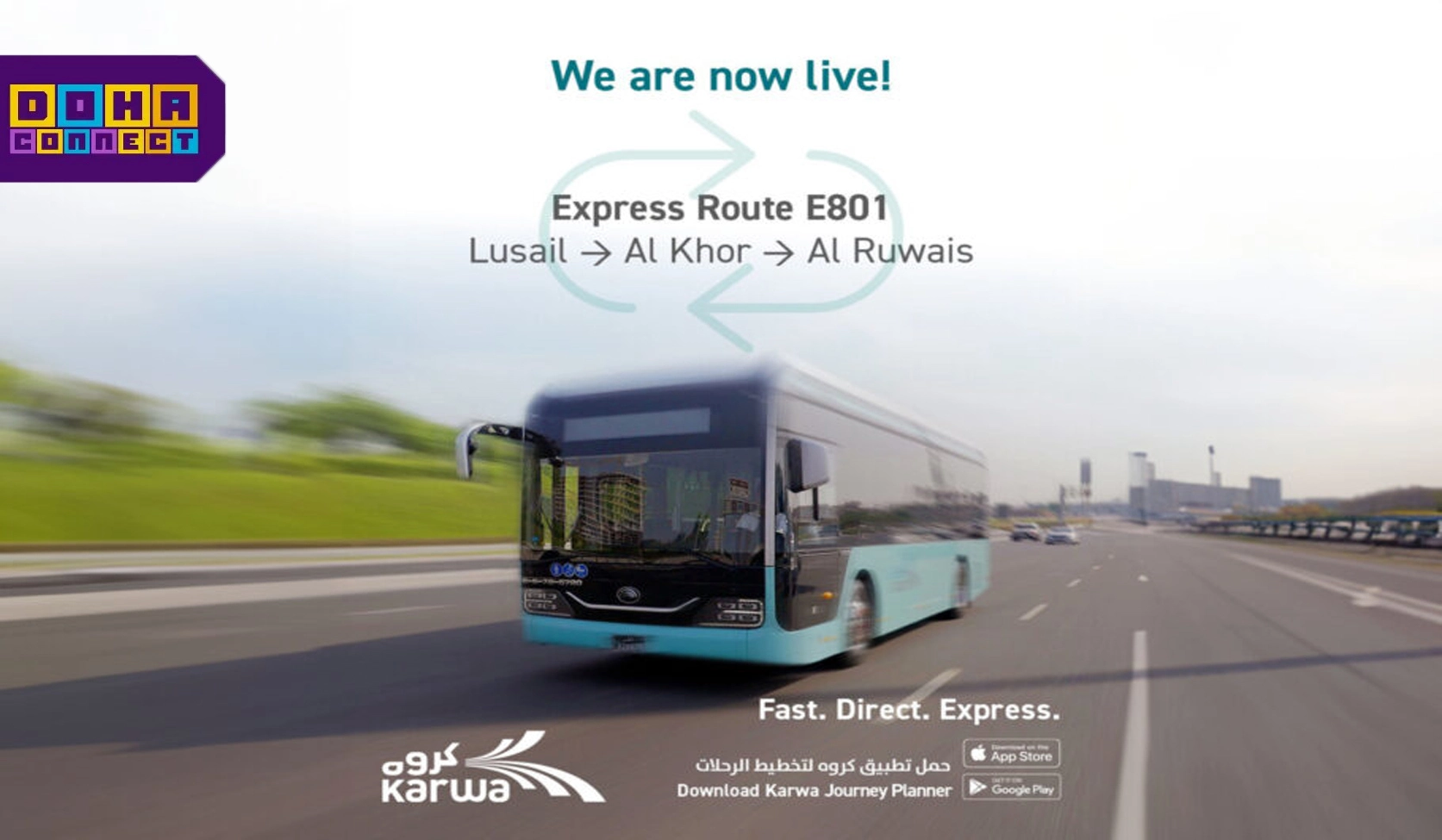 Express Bus Route Qatar